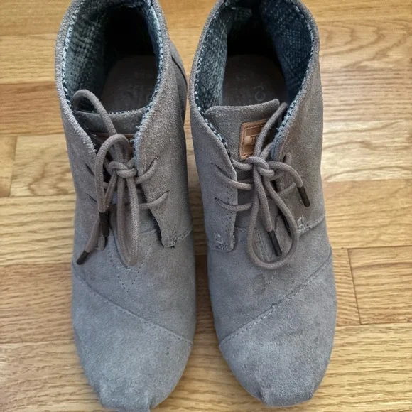 Toms Desert wedge booties - Picture 3 of 6